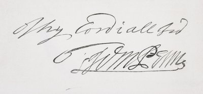 Signature of William Penn by English School